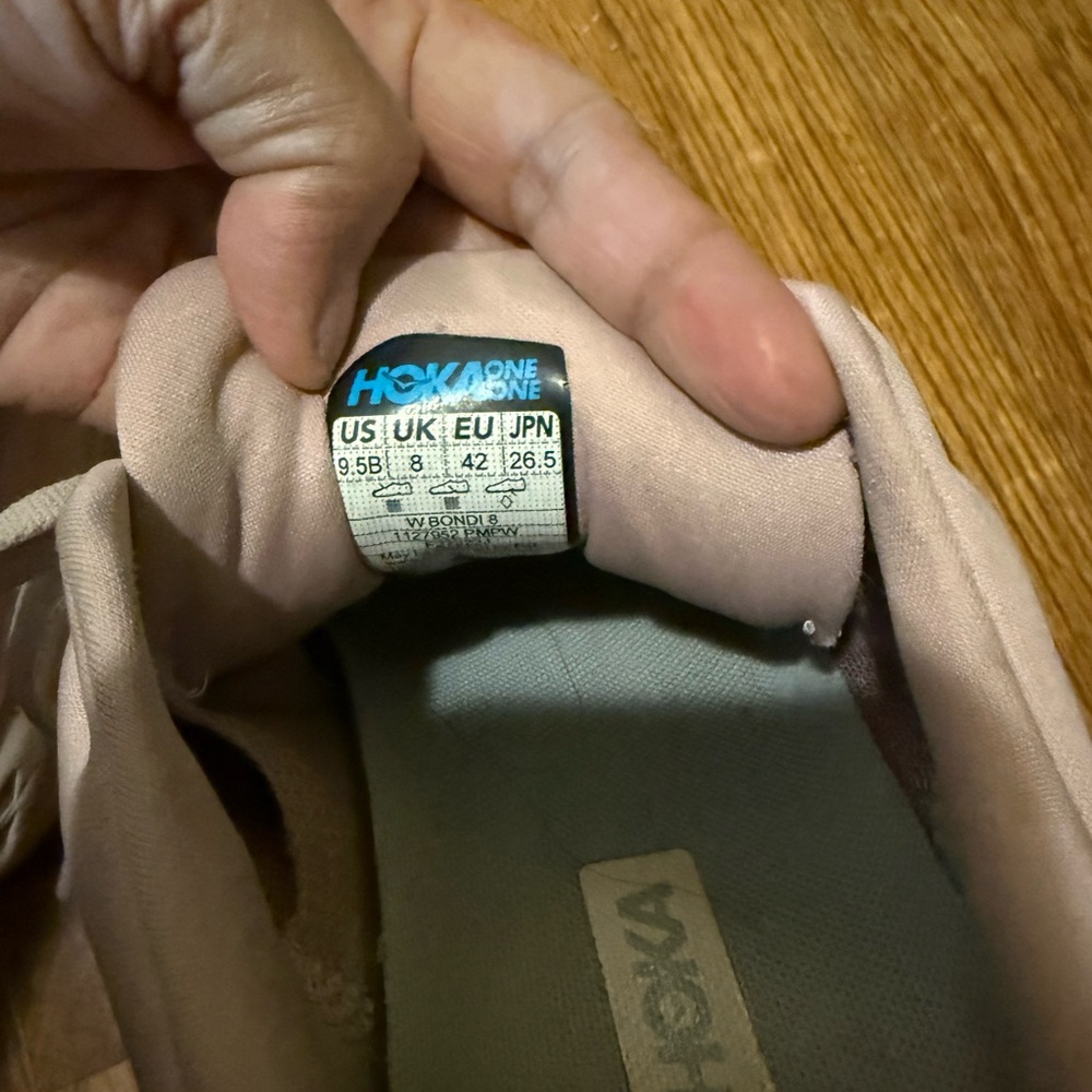 Hoka Women's Athletic Shoes in Soft Pink - Picture 7 of 12